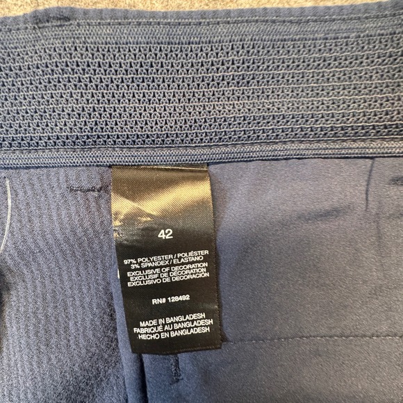 Greg Norman Mens Performance Stretch Golf Shorts Navy Blue 42 G7S25XXH559 NWT - Picture 6 of 11